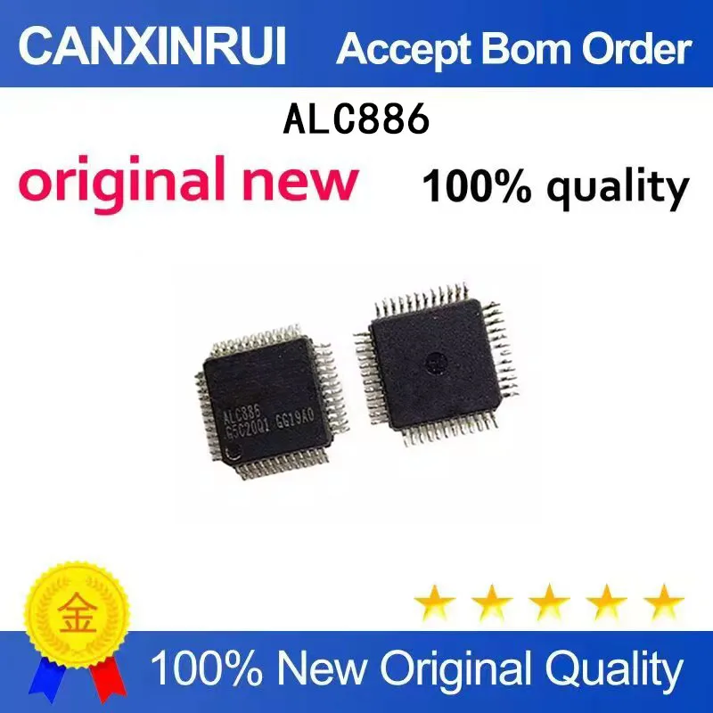 

(5 Pieces) Brand new original ALC888S ALC886 ALC888 ALC88B ALC880 QFP spot chip