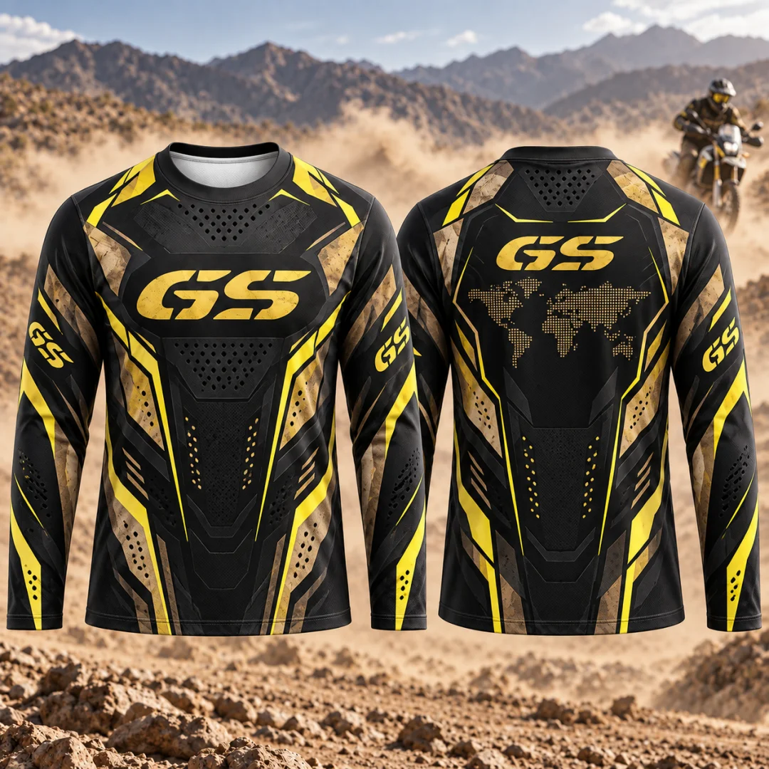 Erkekler için GS Motosiklet Ya - Cycling Gear Jersey incelemesi ve fiyatı