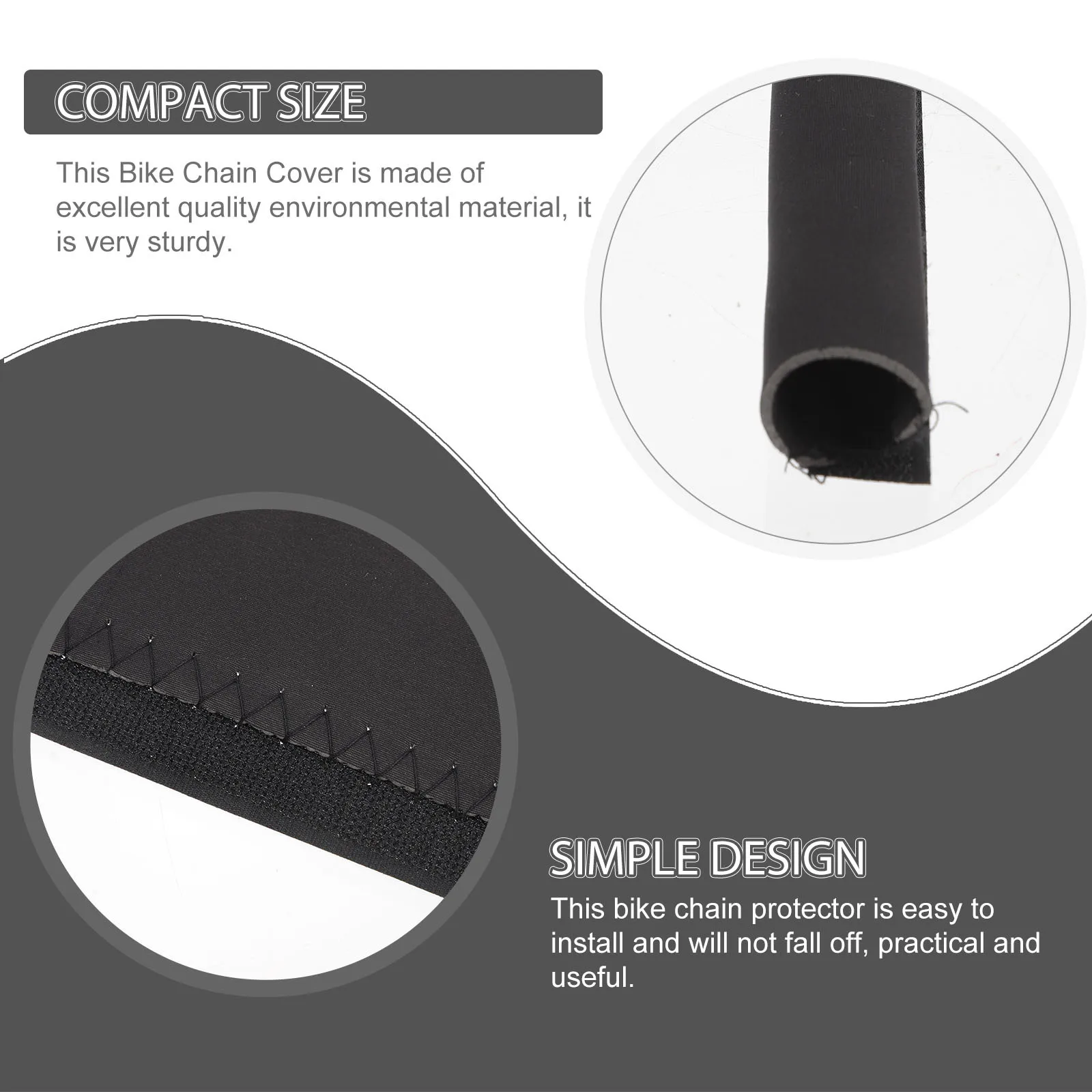 

6Pcs Bike Chain Guard Cover Protective Cycling Accessory Durable Used for Mountain and Road Bikes Unstuffed Pouf Ottoman