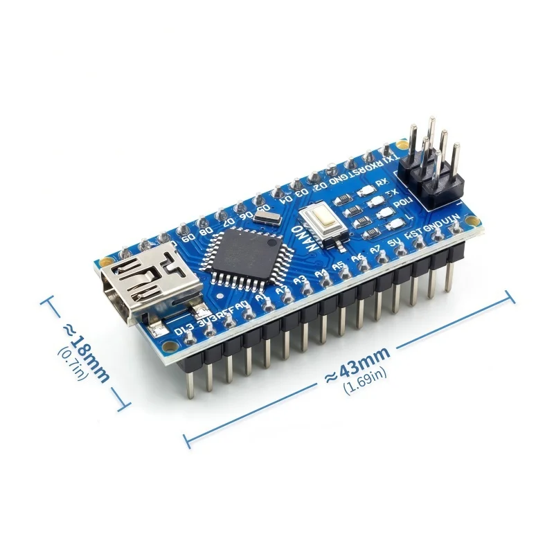 Type-C USB Nano 3.0 With Bootloader Compatible Nano 3.0 Controller For Arduino CH340 USB Driver 16Mhz Original IC ATMEGA328P