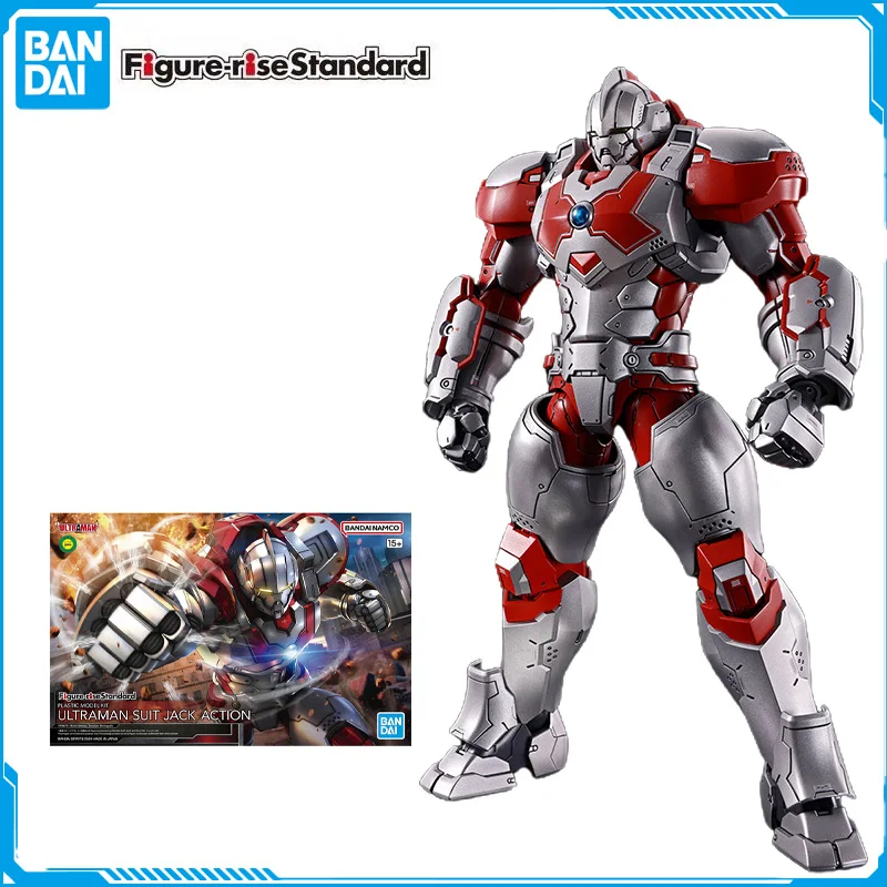 

In Stock Bandai Figure-rise Standard ULTRAMAN SUIT JACK ACTION New Original Anime Figure Model Toy Action Figure Collection Doll