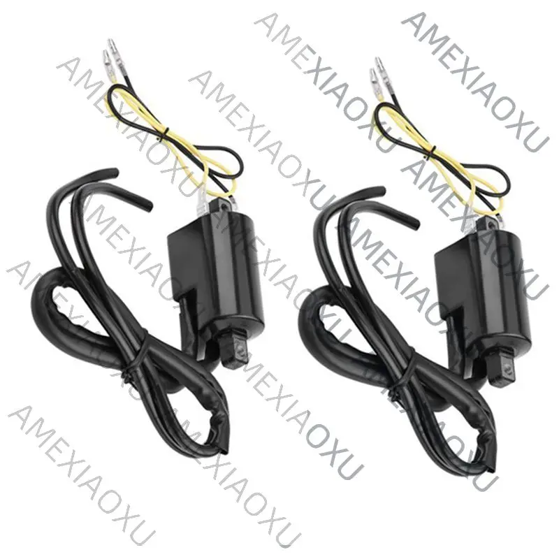 AMEXIAOXU 2PCS Ignition Coil Motorcycle Ignition Coil For GSF400 GSF600 GSF1200 Bandit
