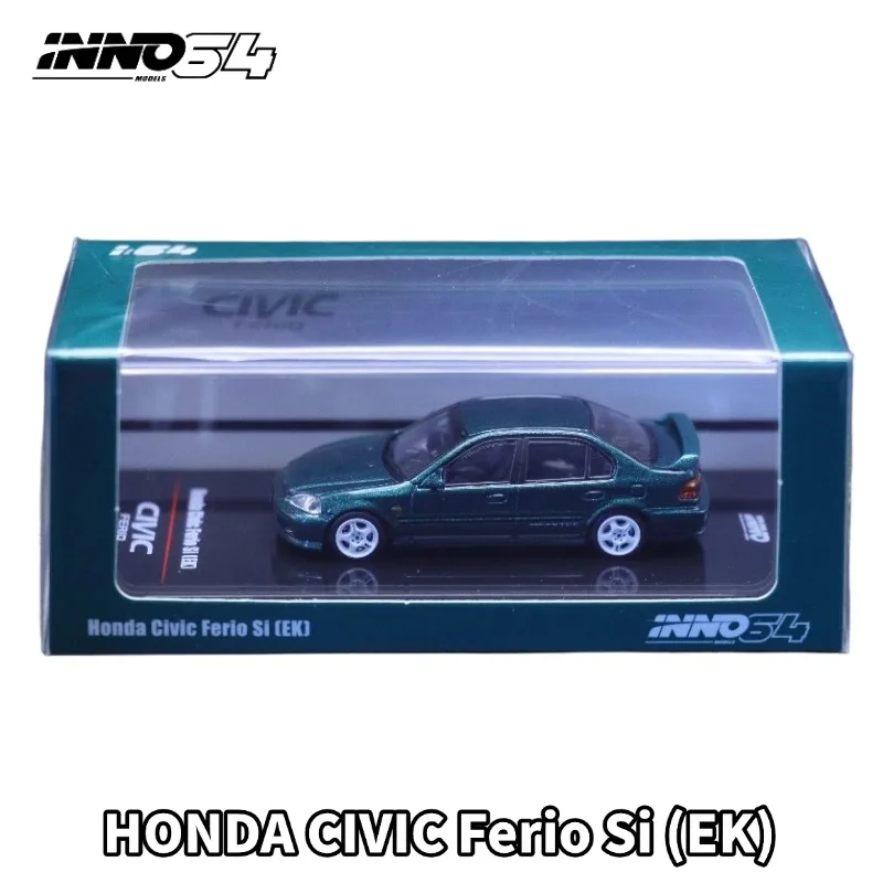

INNO 1:64 Honda Civic Ferio Si (EK) Cast Simulation Alloy Car Model, Gift Toy for Friends, Adult Collection Decoration Item.