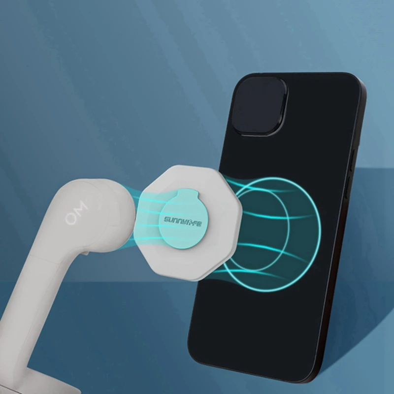 Магнитный адаптер SUNNYLIFE для Osmo Mobile 6 Magsafe, магнитный портативный удобный держатель для телефона, запасные части