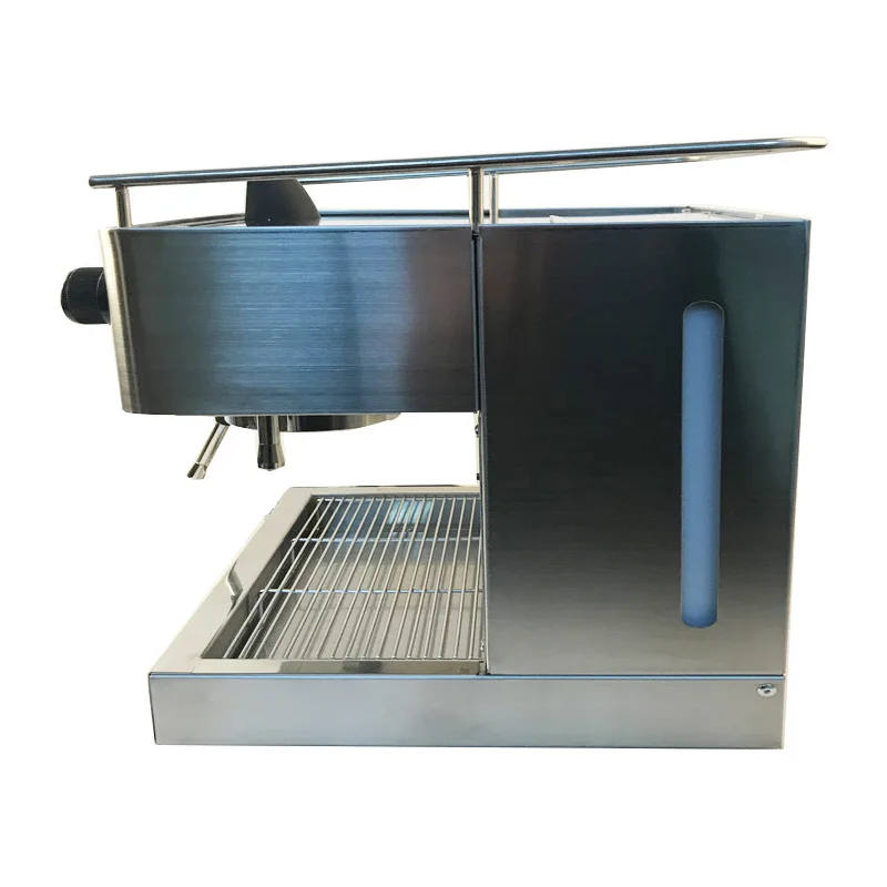 Mesin kopi, mesin kopi Espresso 220V semi otomatis, pembuat espresso bubuk kafe, cappuccino 2500W