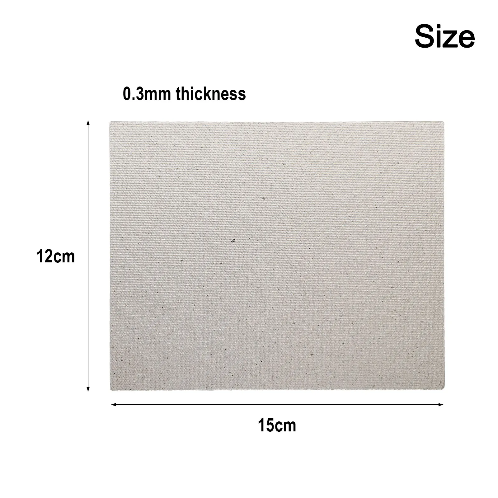 5 pz Microonde Foglio di Mica Isolamento Ad Alta Temperatura Microonde Guida D'onda Copriletto 150x120mm Per Asciugacapelli Tostapane Riscaldatori