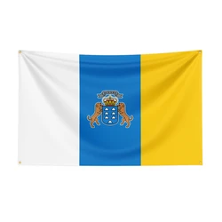 Canary islands Spain Spanish Flag For Decor