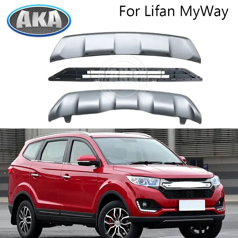 Rejilla Inferior de Parachoques Delantero para Lifan MyWay, Placa Protectora Inferior de Parachoques Delantero y Trasero