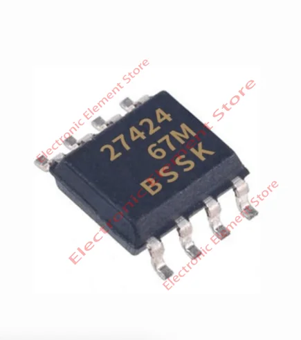 2PCS UCC27424DR Gate Driver SOP8 27424