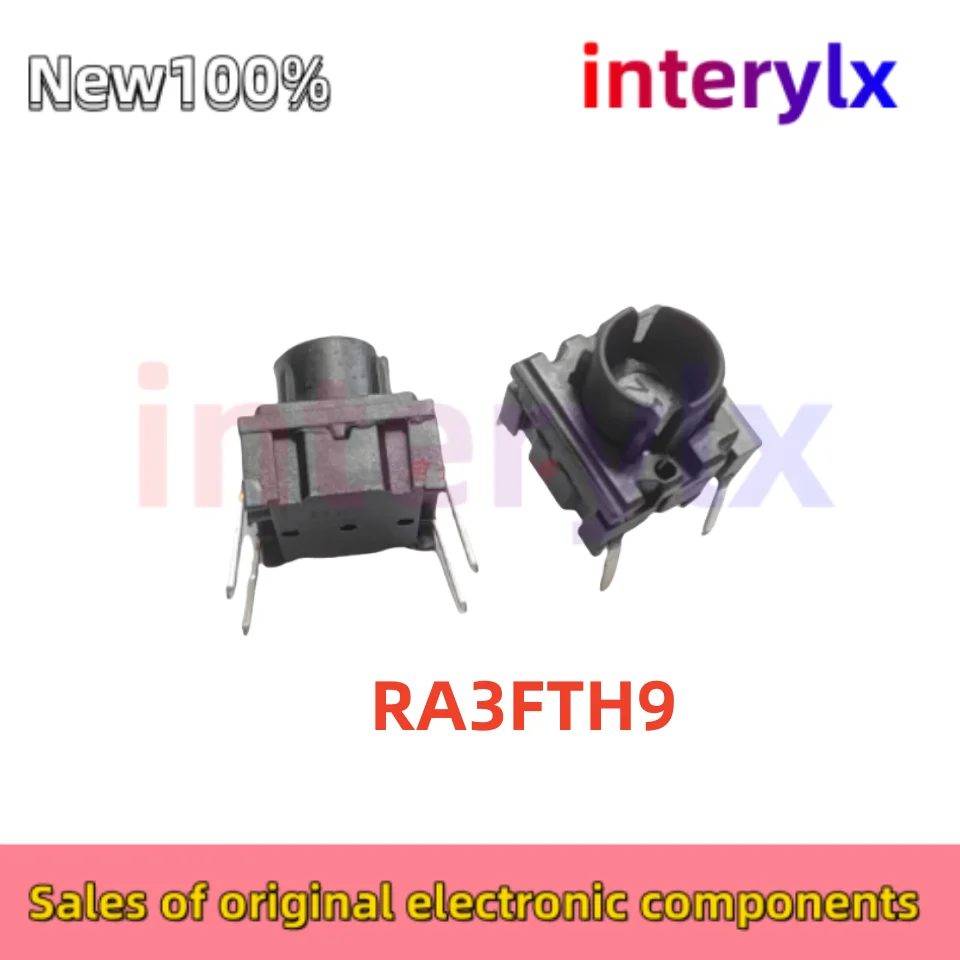 1Pcs/Lot Original MEC RA3FTH9 Waterproof Dust Light Touch Switch 10*10*10 Straight Plug 4 Pins Reset Button Microswitch