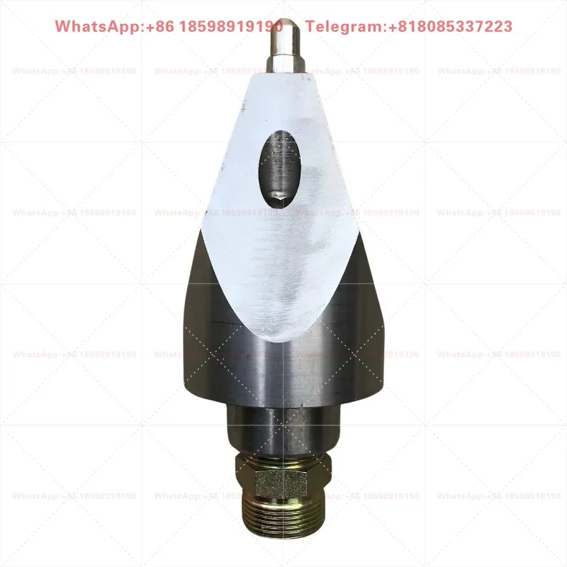 1 piece suitable for High pressure cleaning suction truck accessories pipeline dredging diamond gun head puncture nozzle