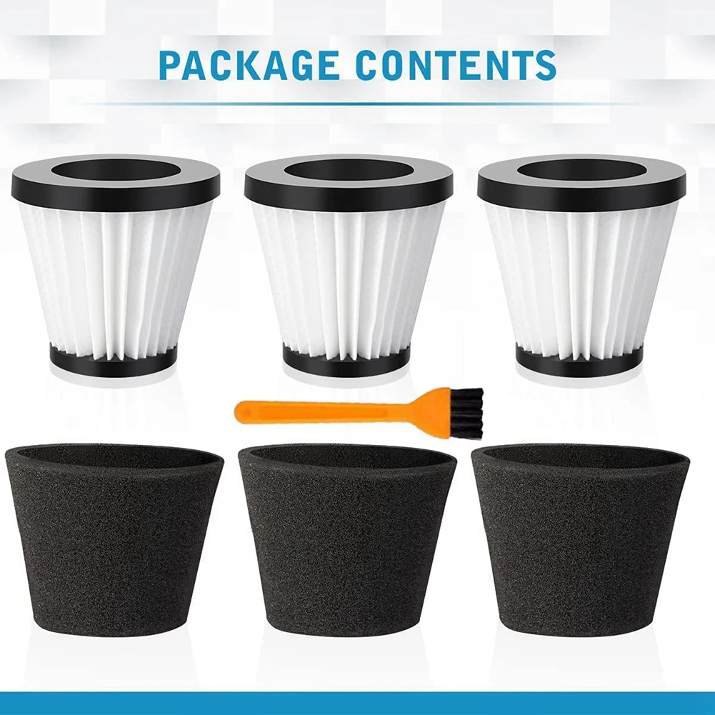 Filtr zamienny 9M kompatybilny z odkurzaczem ręcznym Dirt Devil Scorpion Style F117, porównywalny z częściami AD40117