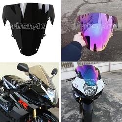Motorcycle Double Bubble Windshield Windscreen Screen For 2003 2004 Suzuki GSX-R1000 GSXR1000 GSXR GSX-R 1000 K3 K4 Black Smoke