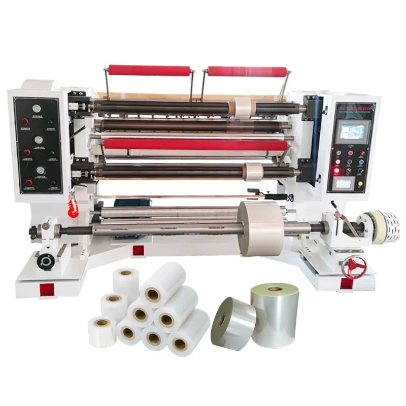 Customizable Christmas Gift Wrapping Paper Slitting Machine with Ribbon Paper Slitting Rewinding Machine Auto CE Certified