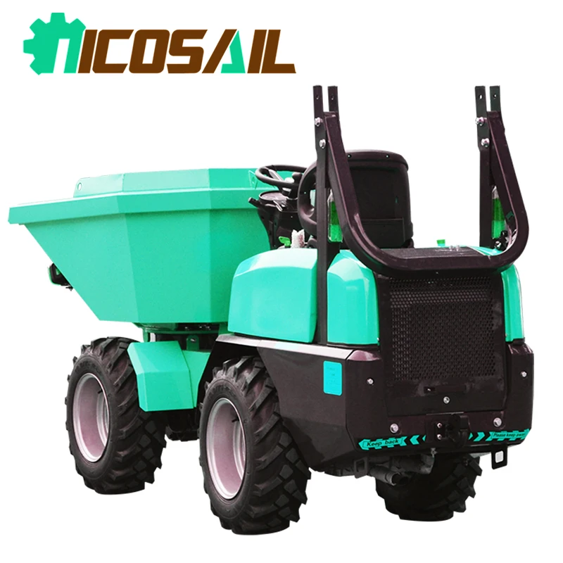 

4x4 four-wheel drive powerful diesel engine concrete building materials carrying small dump truck
