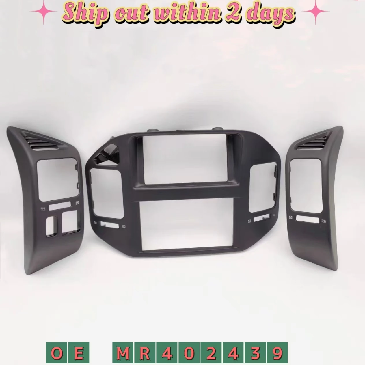 

MR402439 Car Dashboard Air Conditioner Vent Outlet Cover For Mitsubishi Pajero V73 V77 2001-2006
