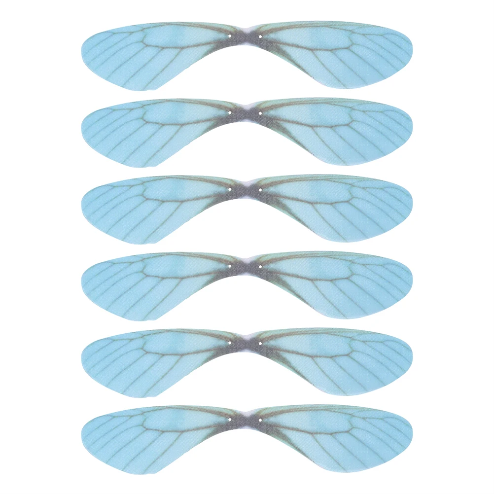 

50pcs Artificial Dragonfly Wings High Quality Material Unique Shape Jewelry Making Brooch Earrings Decor Craft Supplies