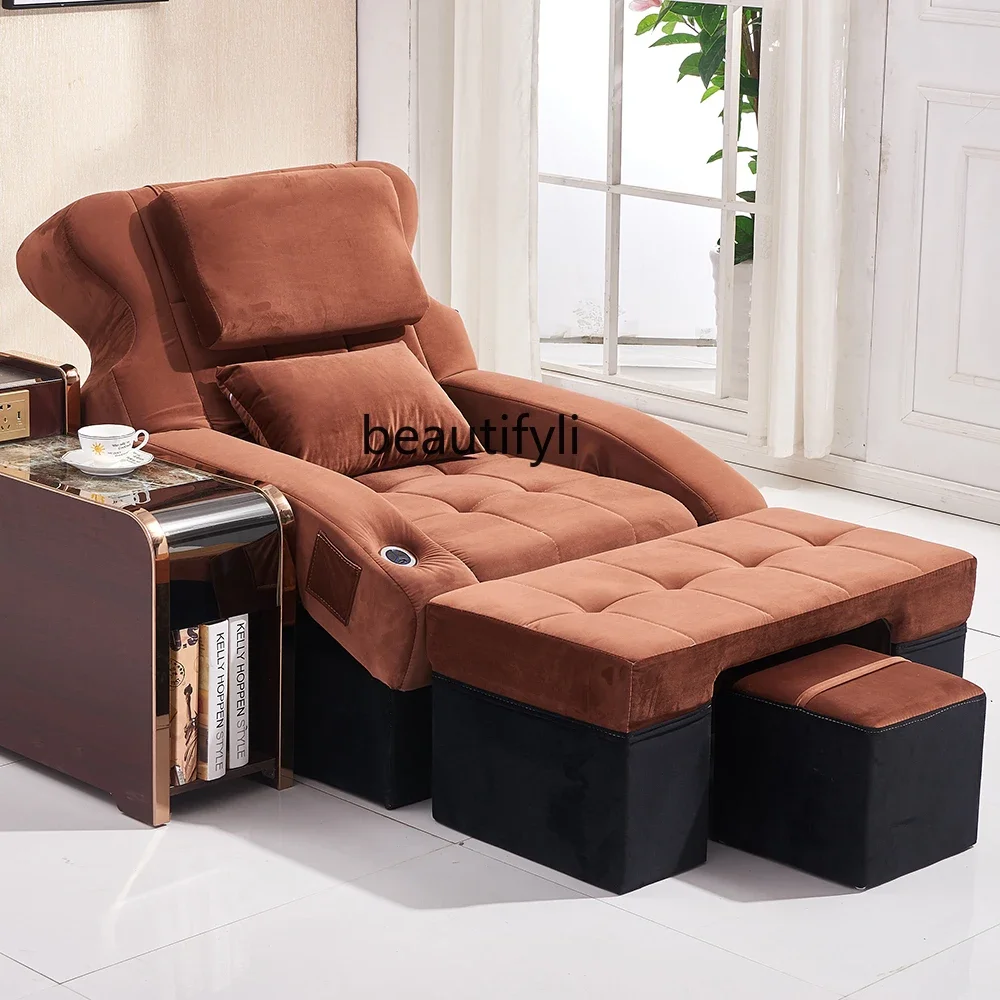 ss new styelFoot  Sofa Electric Massage Sofa Bed Bath Ear Cleaning Massage Foot Massage Bed Recliner