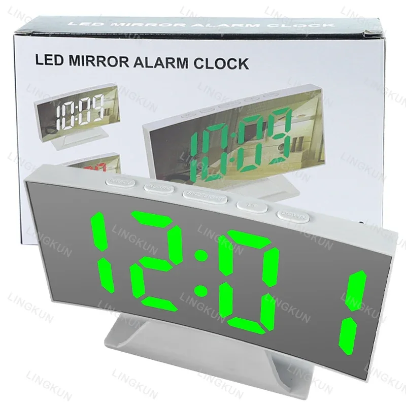 

Улучшенные электронные настольные часы-будильник с функцией повтора