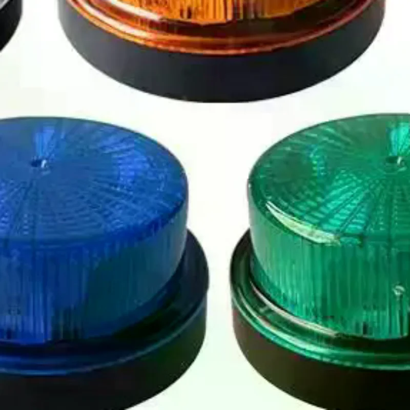 12V 24V LED Rotating Strobe Emergency Warning Light Super Bright Flash Lamp for Car Truck Maintenance Scene