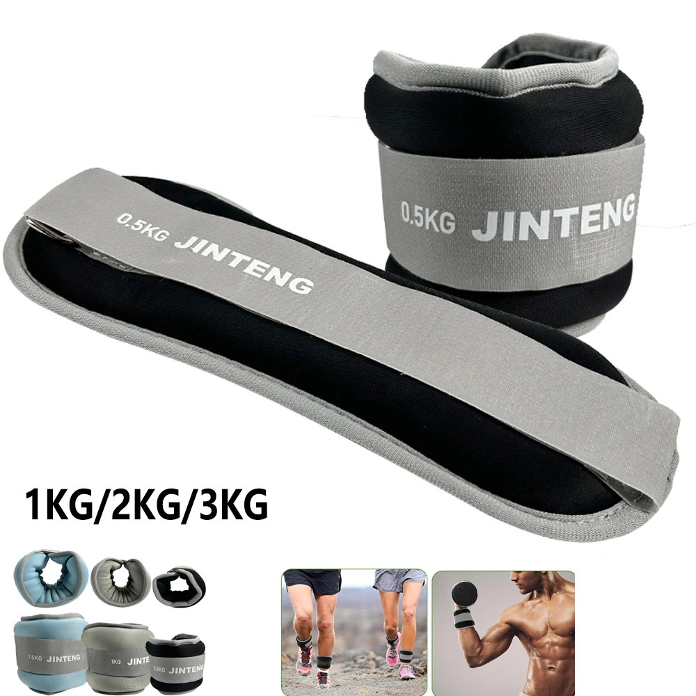 1Pair Ankle/Wrist Weights for Women,Men,Kids - Fully Adjustable Weight for Arm,Hand & Leg- Best for Walking,Jogging,Gym,Aerobics