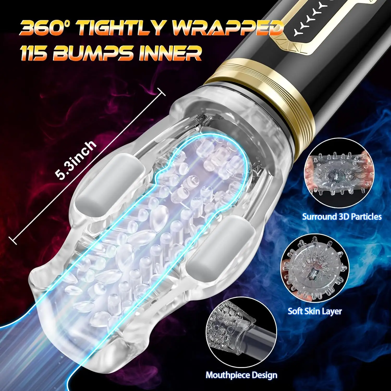 لعبة الجنس الذكور جهاز ذكر أوتوماتيكي 85 # ، قطر غير محدود/ترقية لعبة الجنس الكبار ذات الملمس الواقعي ثلاثي الأبعاد ، 7 اهتزاز/5 دوران/5 #5