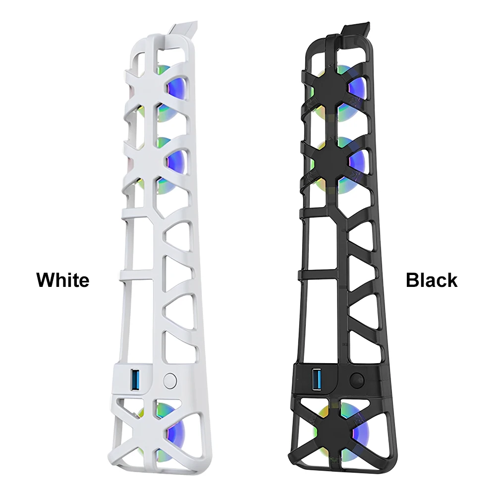 Охлаждающий вентилятор с контролем температуры для PS 5 Pro, эффективная система охлаждения, охлаждающий вентилятор для хоста для Playstation 5 Pro, аксессуары для хоста