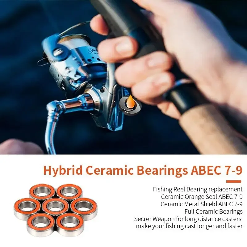 2Pcs S6701 2RS Cb ABEC7 12X18X4 Mm 6701 Rvs Hybride Keramische Kogellager Borstelloze Motor Lager Rc Model lager