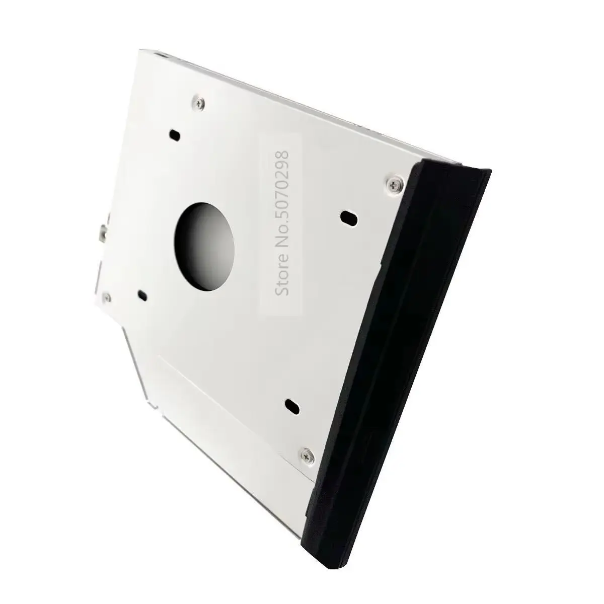 with Bezel Faceplate Tail Hook 2nd Secondary 2.5 Hard Drive HDD SSD Optical bay Caddy Bracket Frame for HP EliteBook 2570p 2560p
