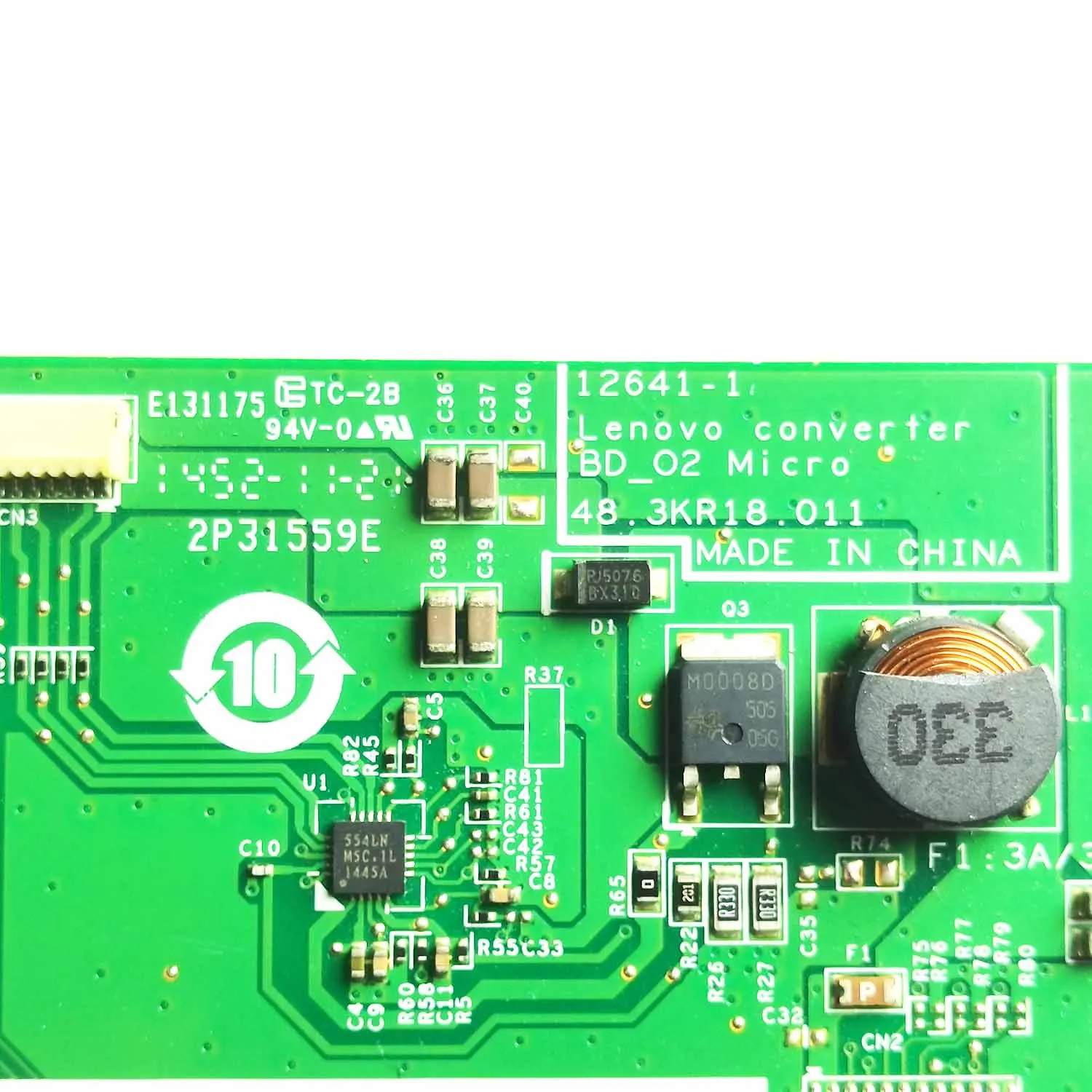 LED high voltage bar E131175 TC-2B 2P31559E constant current plate 12641-1 48.3KR18.011