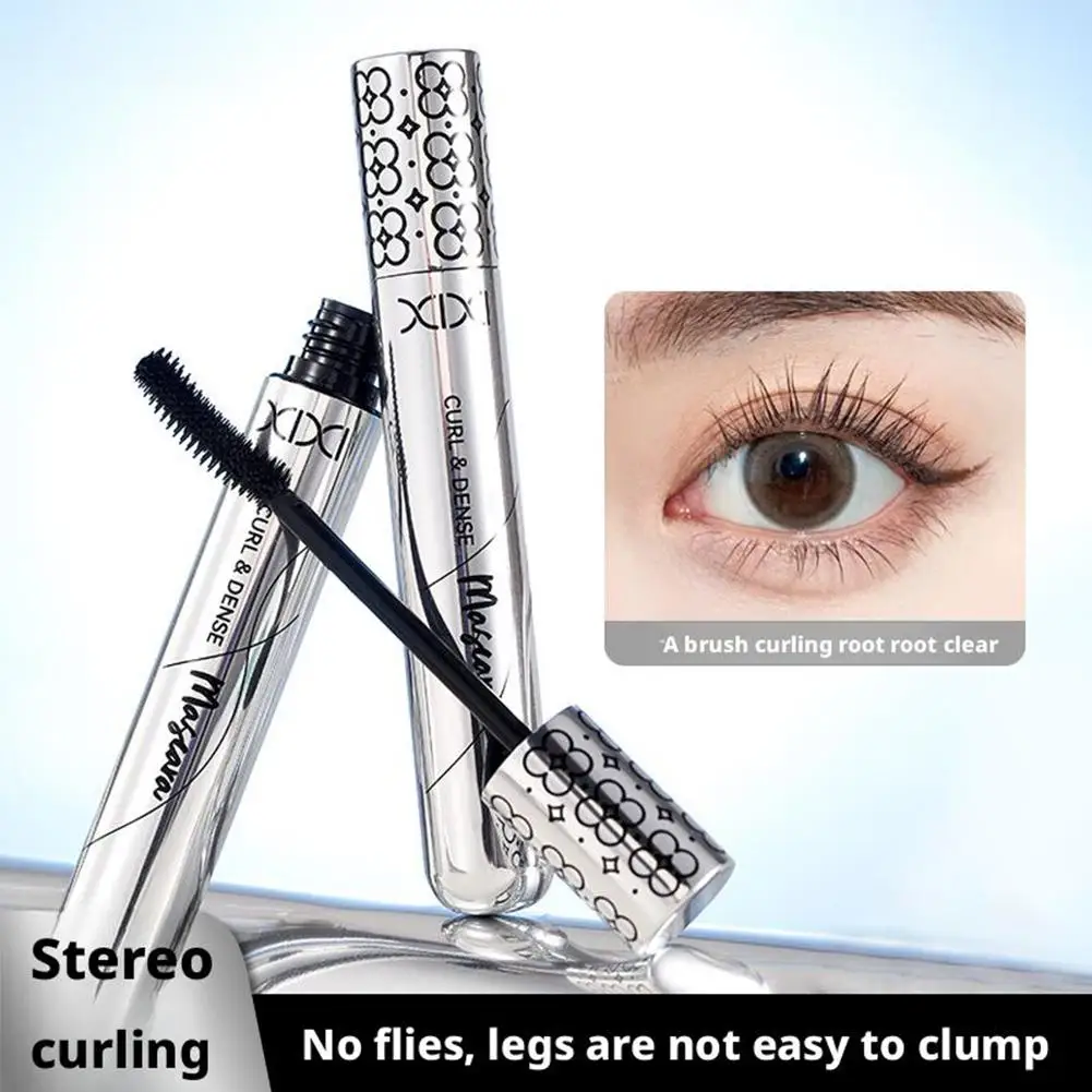 黒マスカラ美容メイクカーリングラッシュまつげエクステンションボリューム化粧品防水長持ち液体マスカラ K6G5