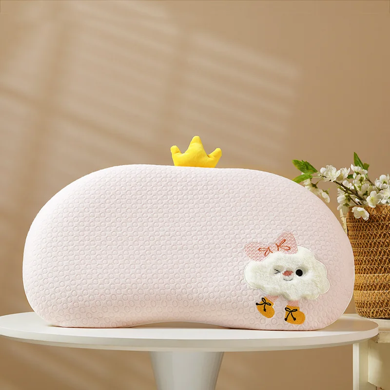 1 قطعة الكرتون التصحيح التطريز البازلاء وسادة للأطفال تنفس رغوة الذاكرة قيلولة وسادة لرياض الأطفال 3-15 سنة طالب وسادة