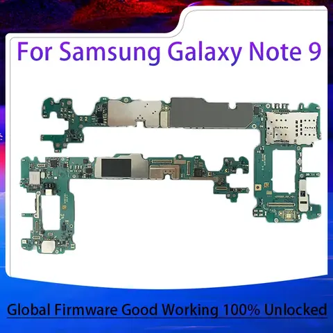 EU Version Motherboard Logic Board For Samsung Galaxy Note 9 N960F N960FD N960U Unlocked No Account 100% Tested Good Working