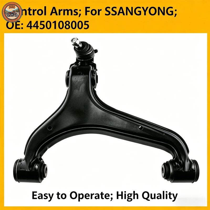 FOR SSANGYONG REXTON 2002 2003 2004 2005 2006 FRONT LEFT CONTROL ARM 4450108005 850044504 J4900401 SUSPENSION ARM CAR PARTS