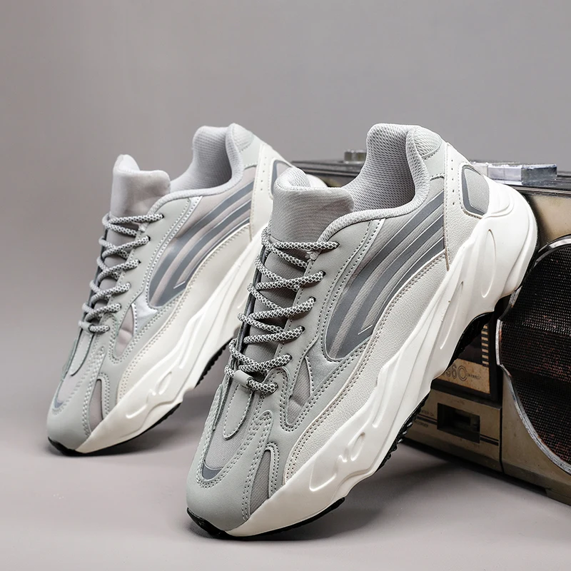 

Men's Shoes 2025 New Summer Trendy Versatile Sports Casual Height-Increasing Dad Sneakers Ins Style Shoes