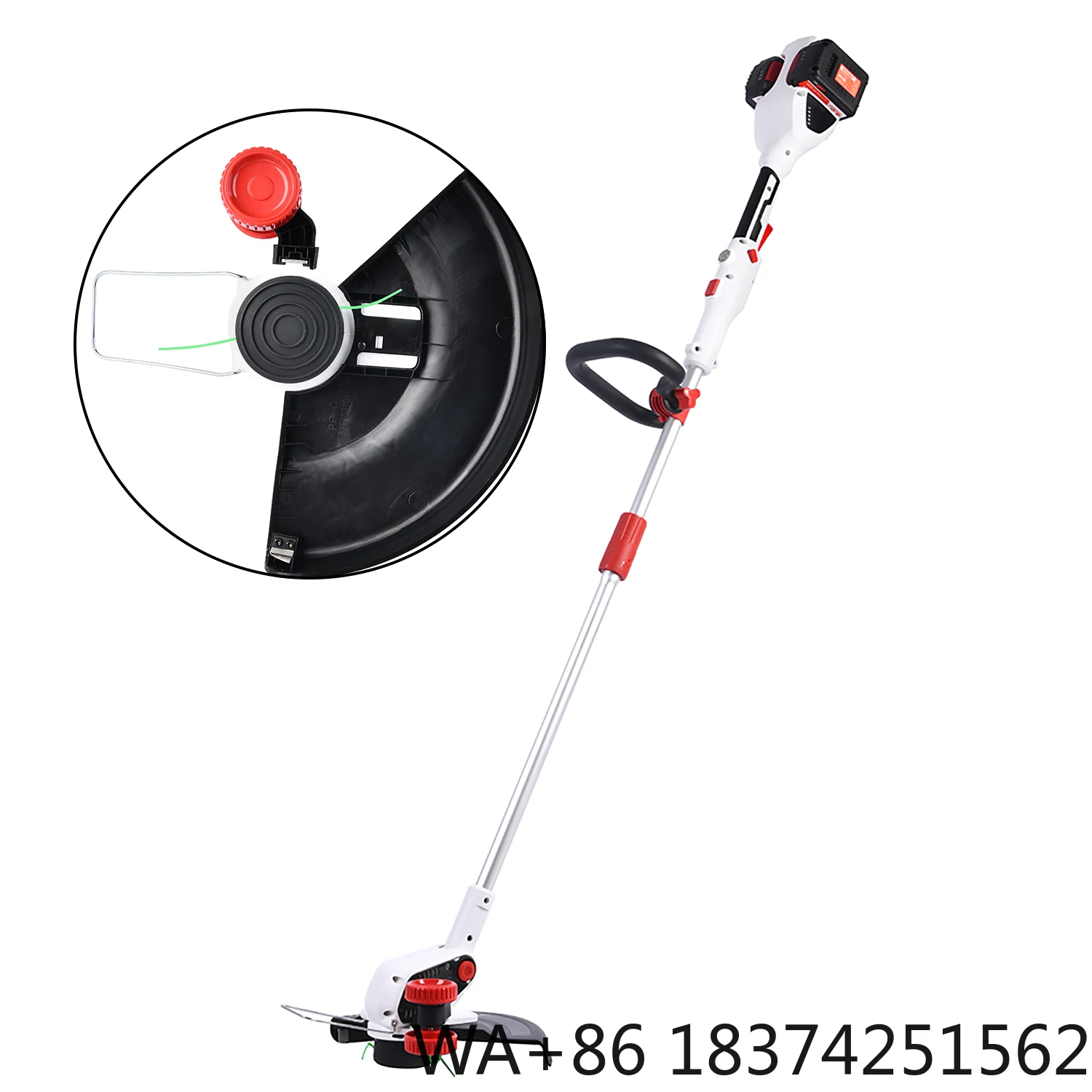 

Vertak Cordless Hand-held Battery 40v Grass Trimmer for Garden Portable Brushless Grass Trimmer