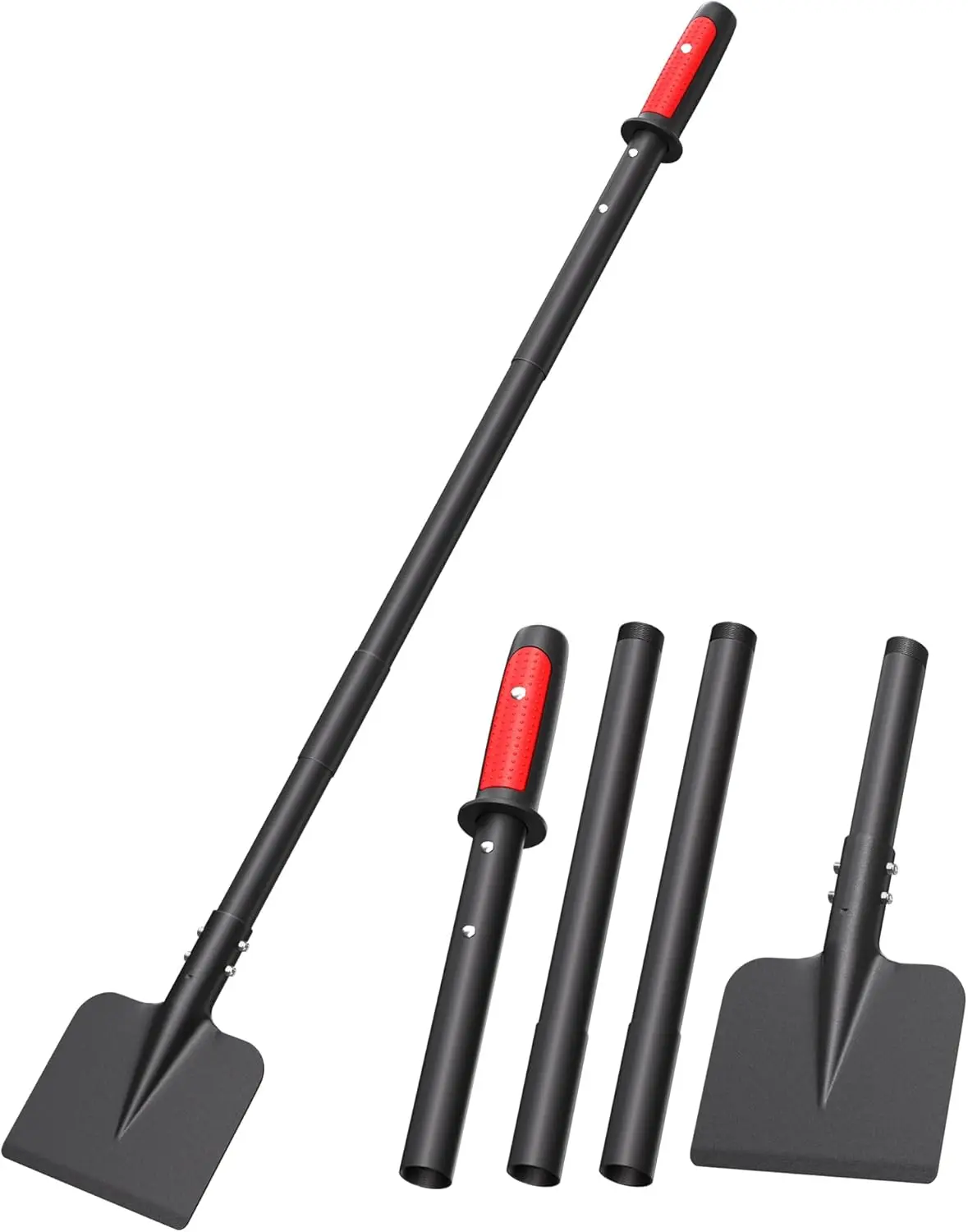 

Регулируемый сверхпрочный скребок для льда диаметром 30-60 дюймов с амортизирующей рукояткой и скошенным лезвием для подъездной дороги и наружного использования.