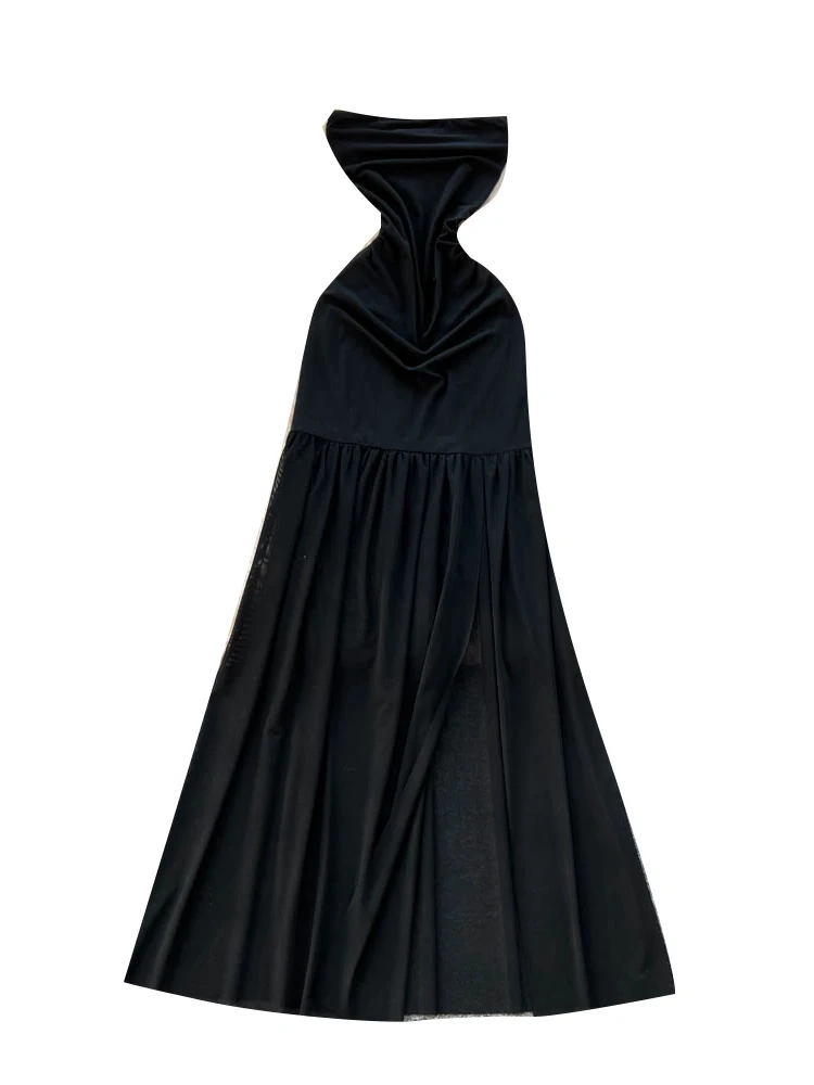 Koreaanse Sle hoge taille Svel Dr Me uitgeholde A-lijn rok woon-werkverkeer Ele Design lange Dr polyestervezel zomer