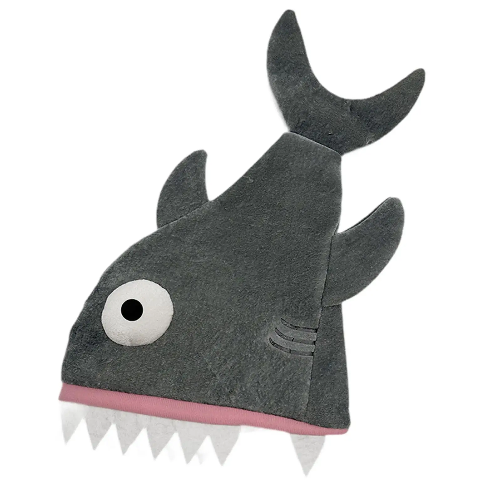 Funny Shark Hat Headgear Decorative Costume for Men Role Playing Festival