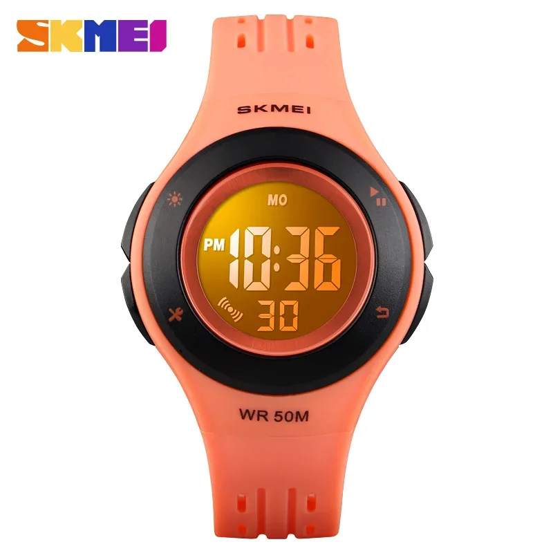 

SKMEI Children LED Digital Watch 5Bar Waterproof Kids Sport Watches For Boys Girls Wristwatch Montre pour enfants Clock