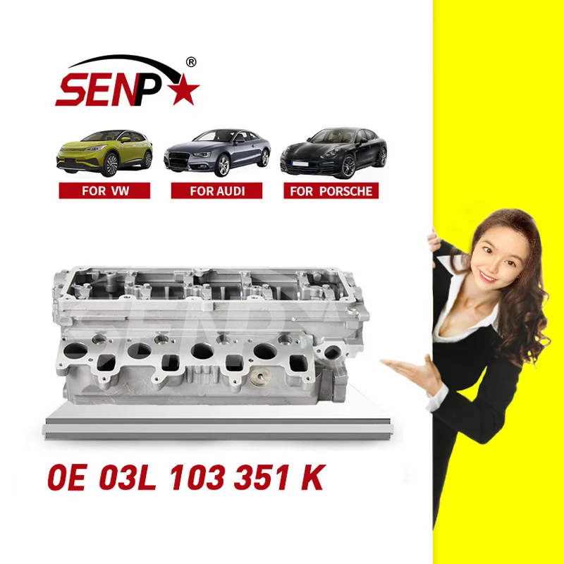 SENP engine Auto Cylinder Head For AMAROK 2.0TDI Audi porsche VW Lavida Q5 A4L 2.0T MAGOTAN 2.0T cylinder head assembly