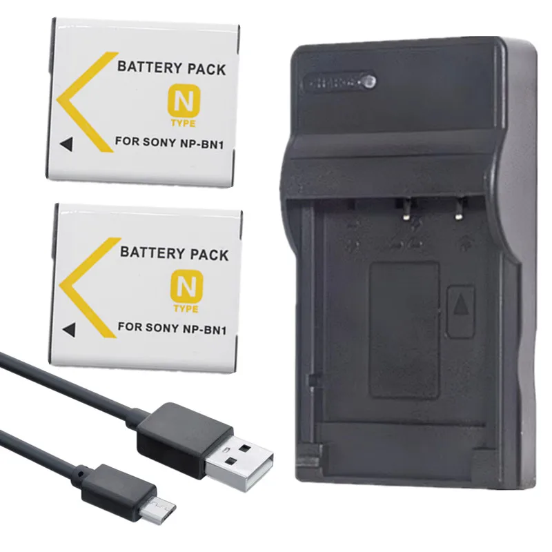 Battery or Charger For Sony NP-BN1 Cyber-shot DSC-TF1 TX1 TX10 TX20 TX30 TX5 TX55 TX66 TX7 TX9 W310 W320 W330 W350 W360 W380