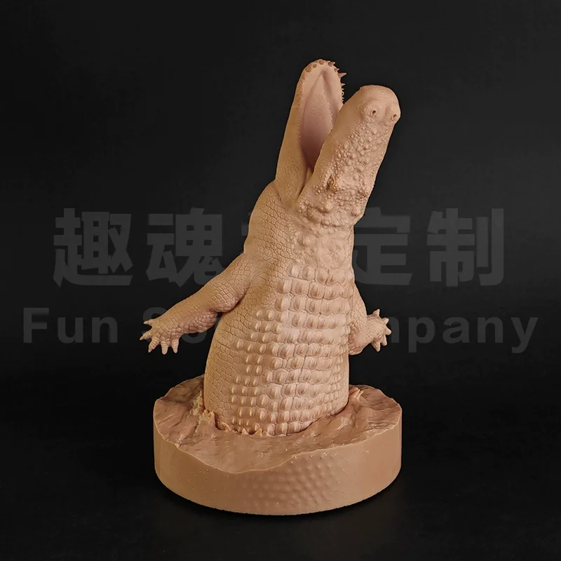 

1/35 15.5cm Purussaurus Model Toys Ancient Prehistroy Animal Model Gk Customize 3D Printing