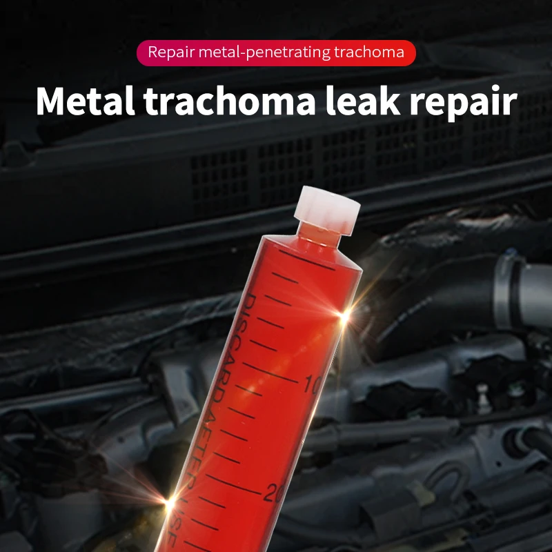 Kit di riempimento agente di riparazione automatica per perdite di sistema micro-perdite dell'aria condizionata automobilistica