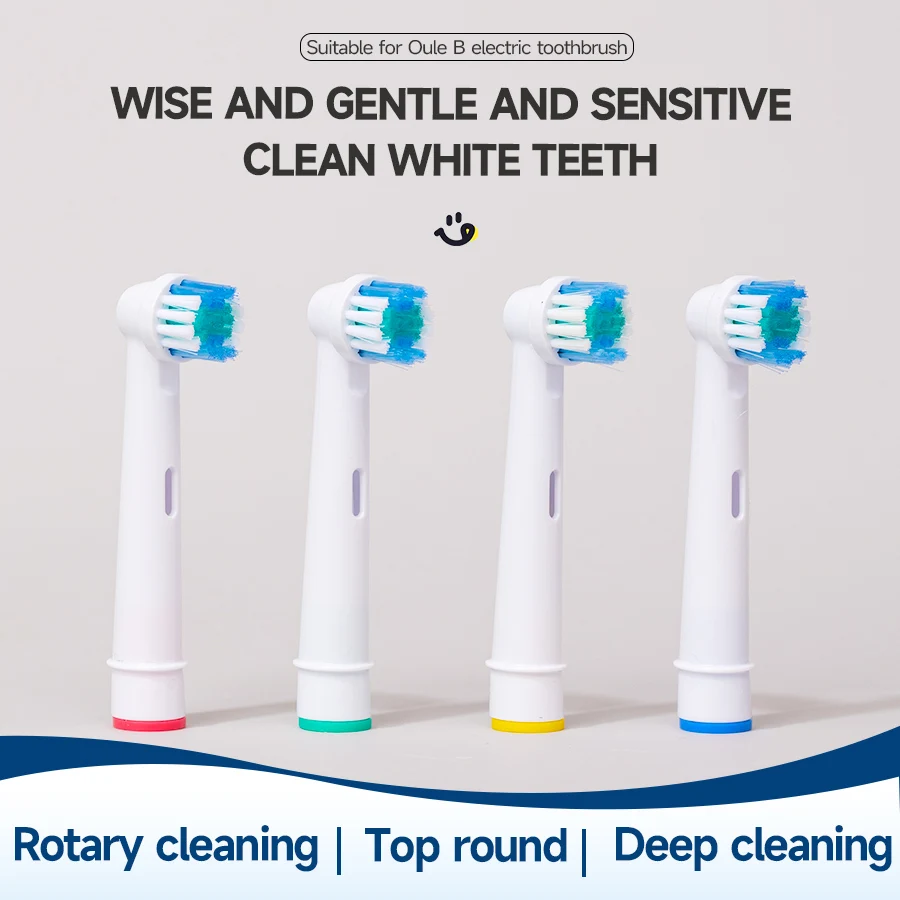 4/8pcs Replacement Brush Heads For Oral-B Electric Toothbrush Advance Power/Vitality Precision Clean/Pro Health/Triumph/3D Excel image 2