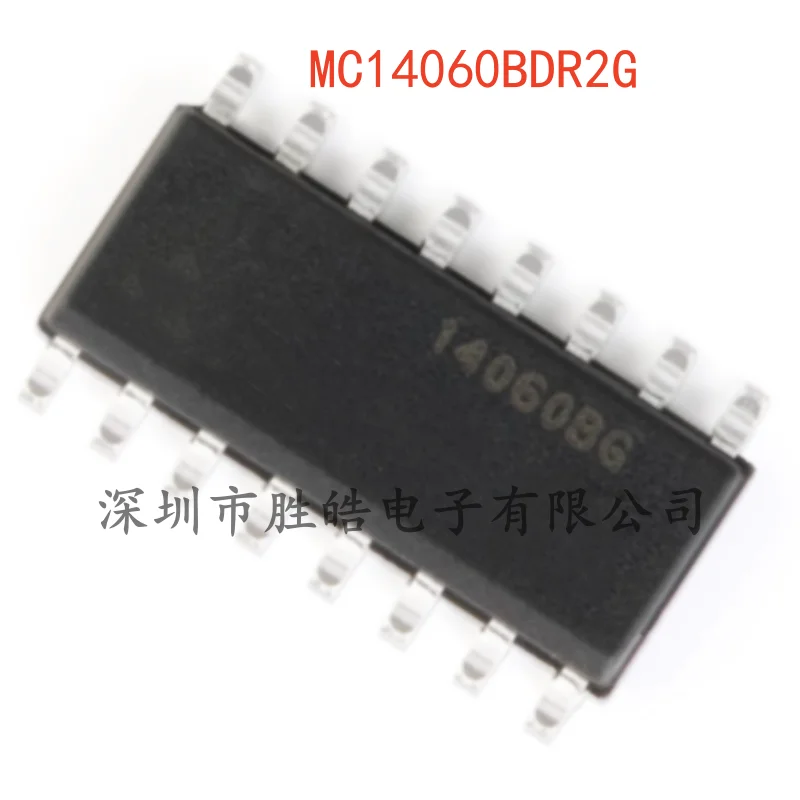 

(10PCS) NEW MC14060BDR2G MC14060 Class 14 Binary Counter / Oscillator Chip MC14060BDR2G SOIC-16 Integrated Circuit