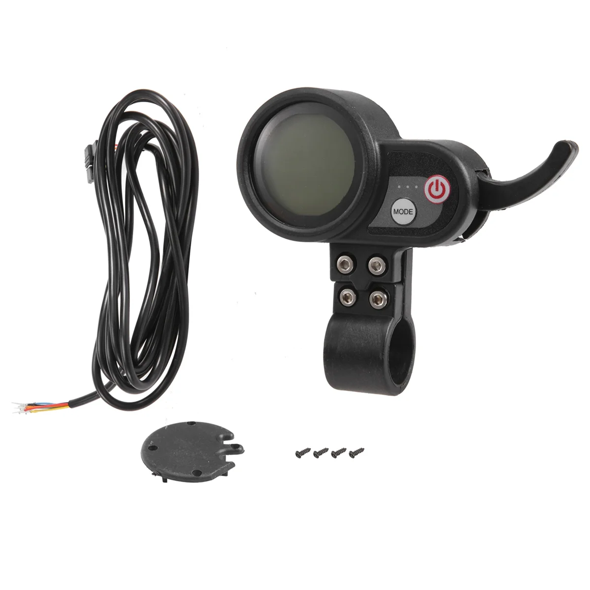 Electric Scooter LCD Screen with Accelerator Use for 10Inch Electric Scooters Display,52V