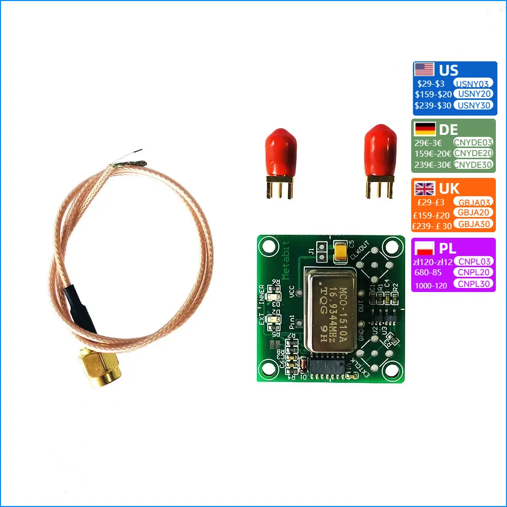 Nvarcher Metabit high-speed clock switching module SMA/50MHz Two  inputs and one output