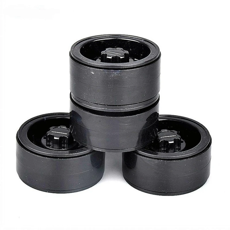 4PCS Plastic 1.9Inch Beadlock Wheel Hub Rim For 1/10 RC Crawler Axial SCX10 90046 AXI03007 Traxxas TRX4 Redcat MST Parts