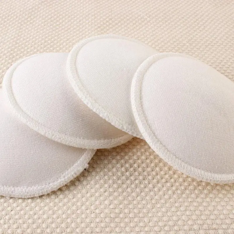 

4pieces Washable Breathable Absorbency Breast Pads Anti-overflow Maternity Nursing Pad Baby Feeding Breastfeeding Mom P31B